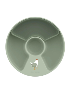 Piatto con divisori - Little Farm