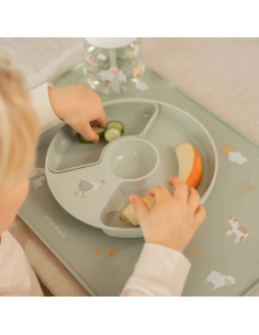 Piatto con divisori - Little Farm 2