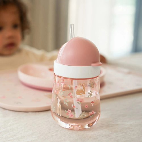 Prima borraccia con cannuccia 300 ml Fairy Garden