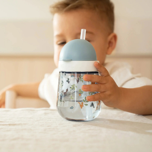 Prima borraccia con cannuccia 300 ml Forest Friends