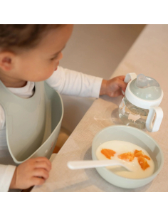 Tazza antigoccia con cannuccia 200 ml Little Farm 2