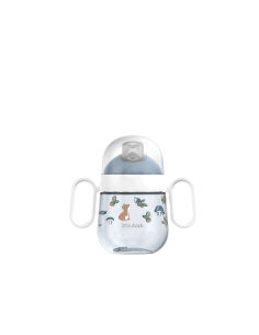Bicchiere antigoccia con manici e beccuccio - 200 ml Forest Friends