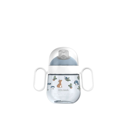 Bicchiere antigoccia con manici e beccuccio - 200 ml Forest Friends