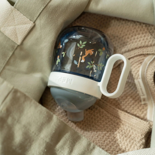 Tazza antigoccia con cannuccia 200 ml Forest Friends