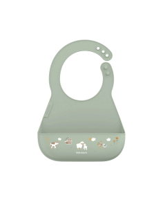 Bavaglio silicone con tasca - Little Farm