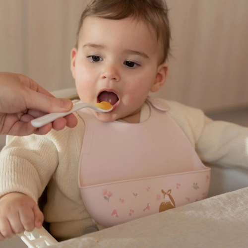 Bavaglio silicone con tasca - Fairy Garden