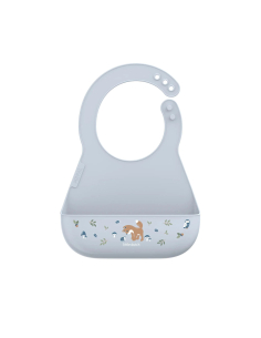 Bavaglio silicone con tasca - Forest Friends