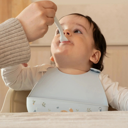 Bavaglio silicone con tasca - Forest Friends