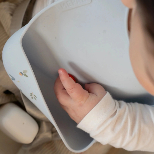 Bavaglio silicone con tasca - Forest Friends