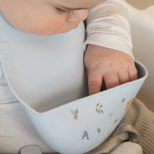 Bavaglio silicone con tasca - Forest Friends