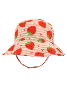 Cappellino Estivo da Pescatore - UPF 50+ - Fragola