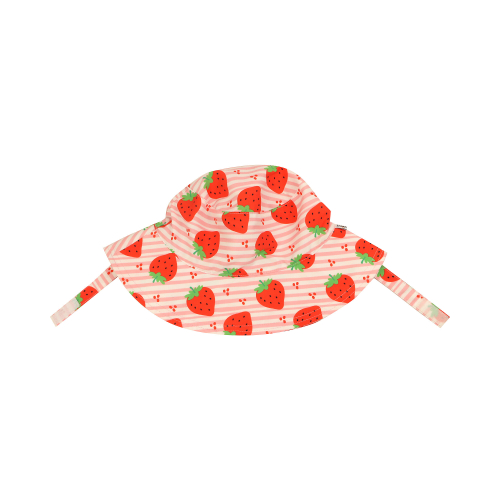 Cappellino Estivo da Pescatore - UPF 50+ - Fragola