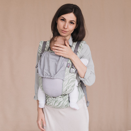 Marsupio Ergonomico regolabile - ONE 0-24 mesi - Bamboo Lemongrass