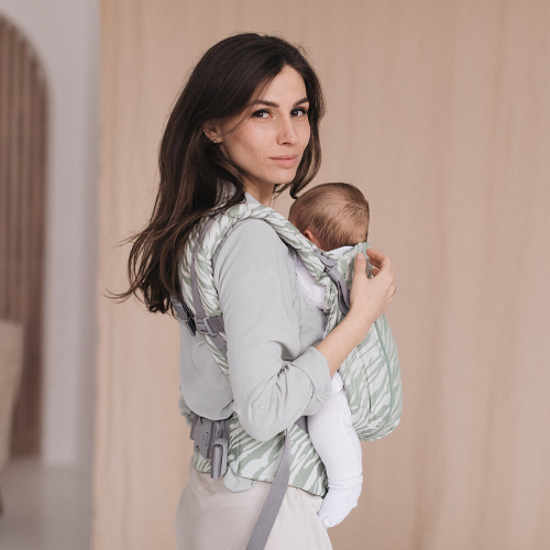 Marsupio Ergonomico regolabile - ONE 0-24 mesi - Bamboo Lemongrass