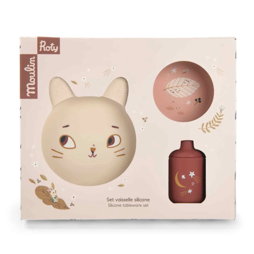 Set pappa in silicone - Après la pluie - 3 pezzi