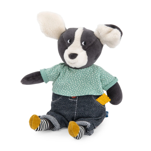 Peluche Cane Puce & Pilou - Carillon musicale