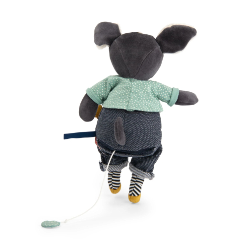 Peluche Cane Puce & Pilou - Carillon musicale