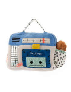 Peluche Radio Puce & Pilou - Carillon musicale