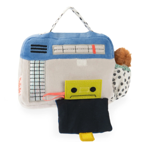 Peluche Radio Puce & Pilou - Carillon musicale