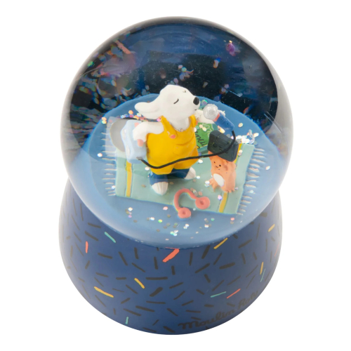 Palla di neve musicale - Puce e Pilou