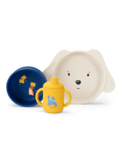 Set pappa in silicone - Puce e Pilou - 3 pezzi