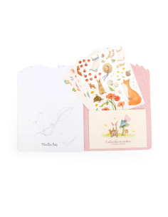 LIBRO da colorare con 230 adesivi - Les Rosalies 2