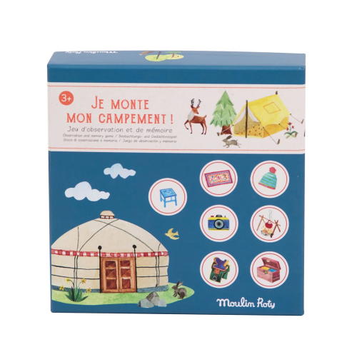 Gioco di osservazione e memoria - Monto il mio campo