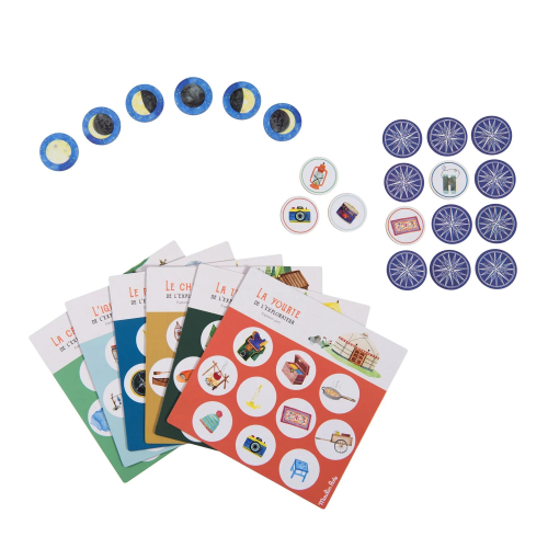 Gioco di osservazione e memoria - Monto il mio campo