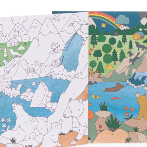 Dipingere con i numeri - Esploratore