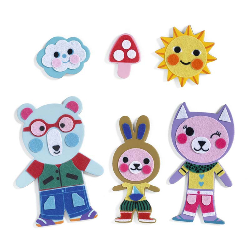 Kit fai da te - 15 MAGNETi da decorare - Animali Kit fai da te - 15 MAGNETi da decorare - Animali