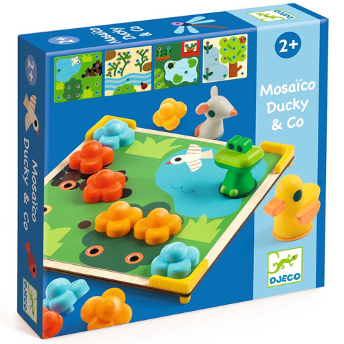 Gioco Mosaico con chiodini 2+ - Ducky & Co Gioco Mosaico con chiodini 2+ - Ducky & Co