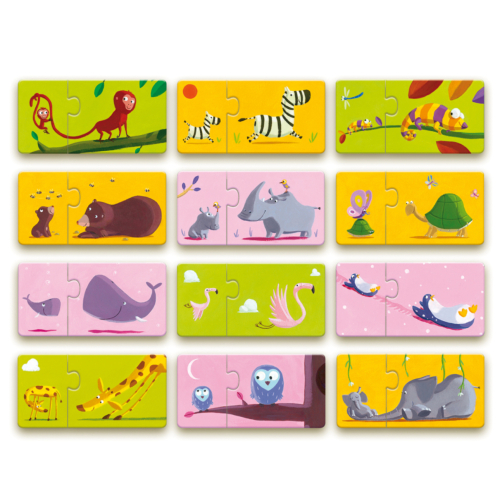 Duo puzzle - Mamma e Bambini