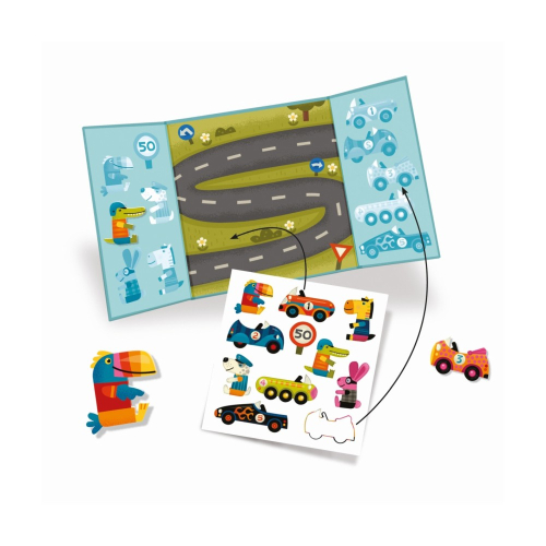 Adesivi Riposizionabili +18 mesi - I veicoli