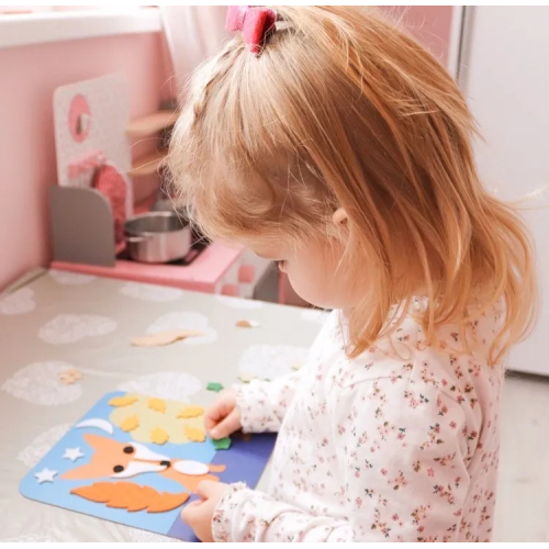 Collage di feltro - Dalla Natura