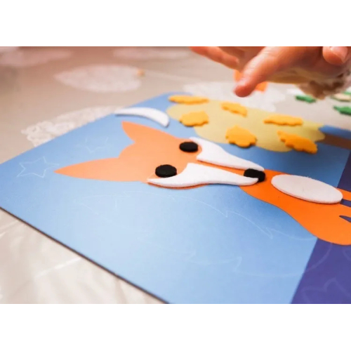 Collage di feltro - Dalla Natura