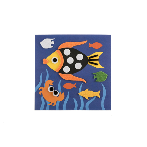 Collage di feltro - Dalla Natura