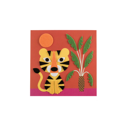 Collage di feltro - Dalla Natura