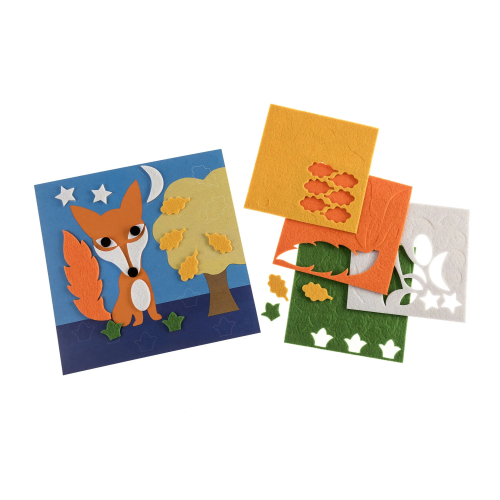 Collage di feltro - Dalla Natura