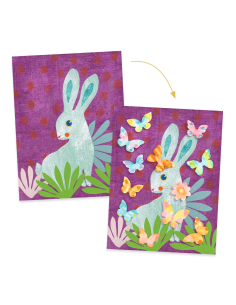 Gioco creativo - Arte con la carta - animali della foresta 2