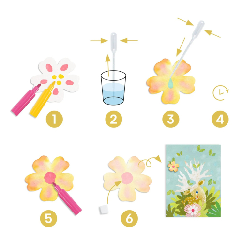 Gioco creativo - Arte con la carta - animali della foresta