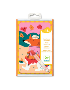 Disegni magici da colorare con acqua - 4 stagioni