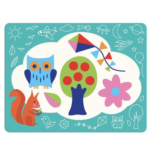 Disegni magici da colorare con acqua - Scarabocchi