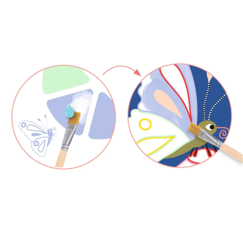 Pittura con tavolozza - Nel Prato