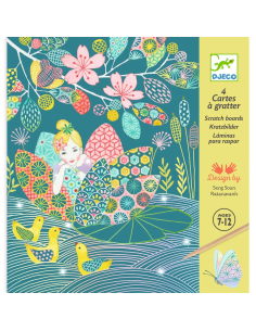DISEGNI DA GRATTARE - Vicino allo stagno