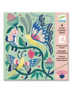 DISEGNI DA GRATTARE - Il giardino più bello