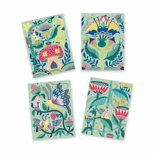 DISEGNI DA GRATTARE - Il giardino più bello