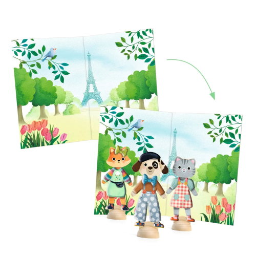 Collage per i più piccoli - Bonjour Paris Collage per i più piccoli - Bonjour Paris