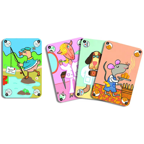 Carte da gioco - Happy Family – Gioco delle 7 famiglie