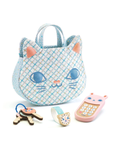 Borsetta Gattino con accessori