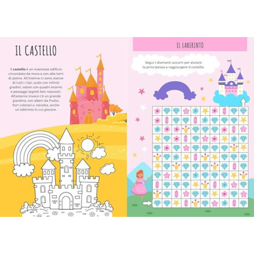 Stickers e attività - Le Principesse